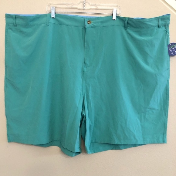 TailorByrd Mens Flex Comfort Stretch Performance Chino Golf Shorts Plus Size 60 - Picture 1 of 13